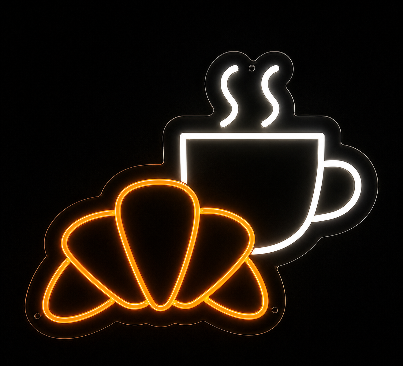 Croissant and Coffee