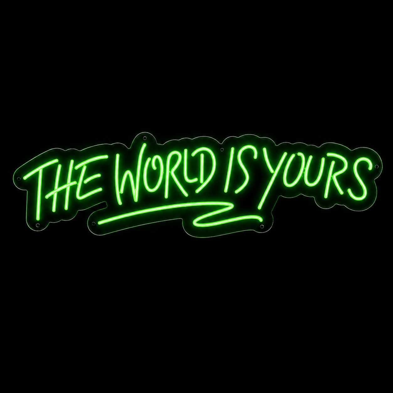 The world is yours